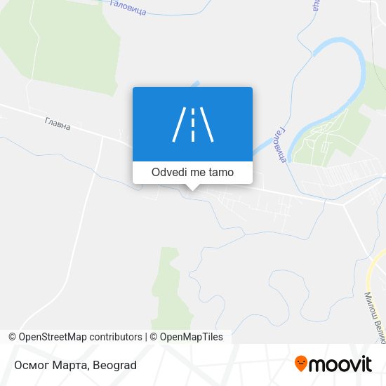 Осмог Марта mapa