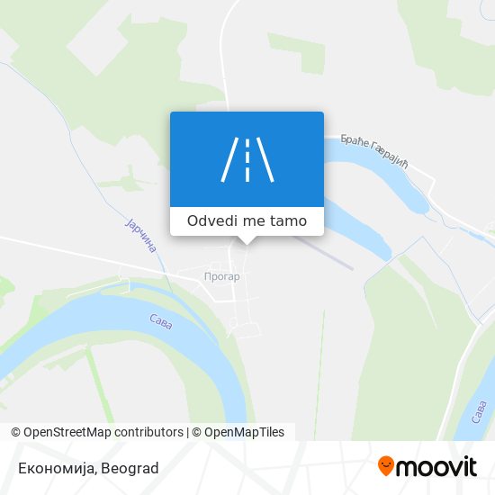 Економија mapa