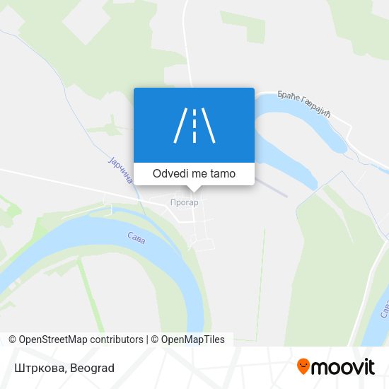 Штркова mapa