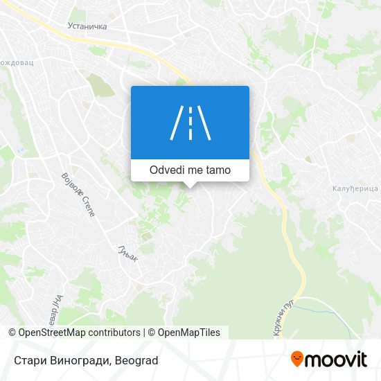 Стари Виногради mapa