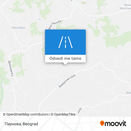 Паунова mapa