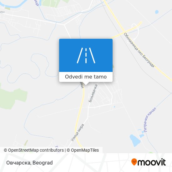 Овчарска mapa