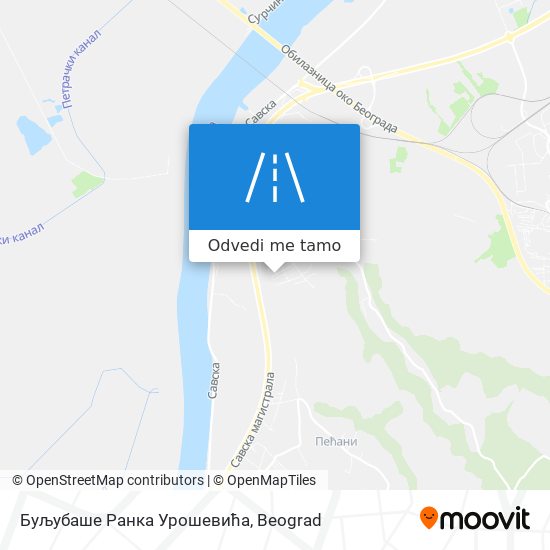 Буљубаше Ранка Урошевића mapa