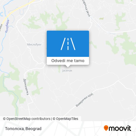 Тополска mapa