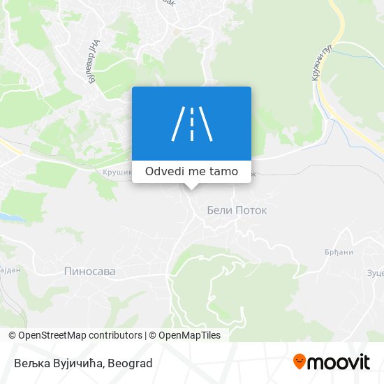 Вељка Вујичића mapa