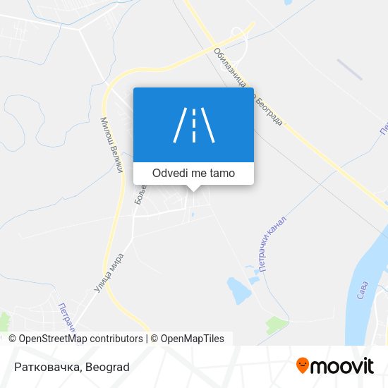 Ратковачка mapa