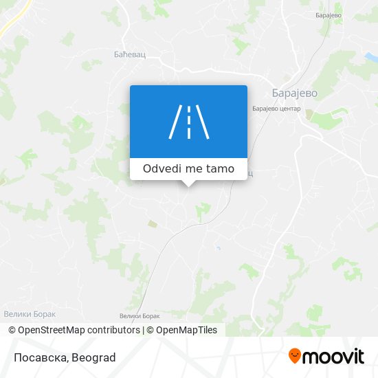 Посавска mapa