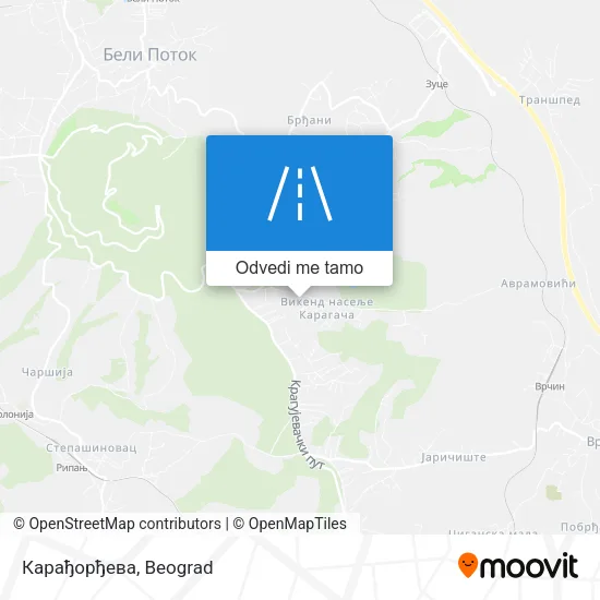 Карађорђева mapa