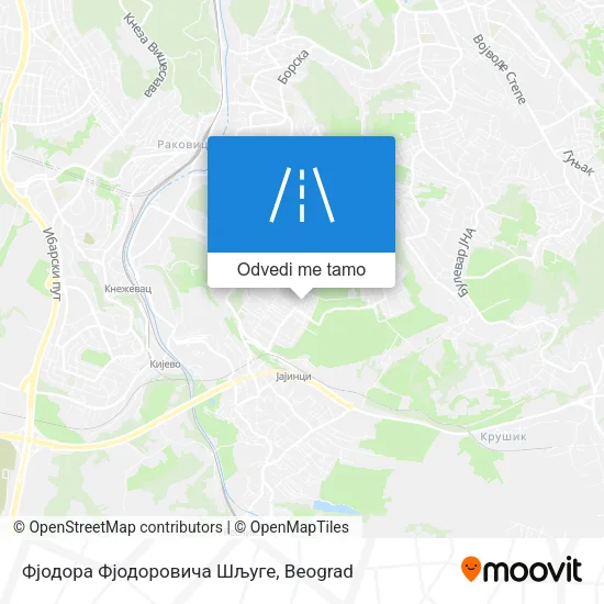 Фјодора Фјодоровича Шљуге mapa