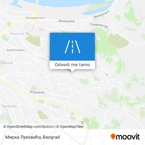 Мирка Луковића mapa