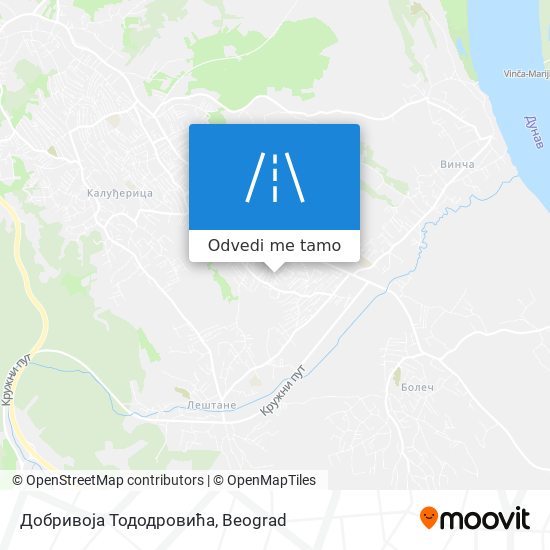 Добривоја Тододровића mapa