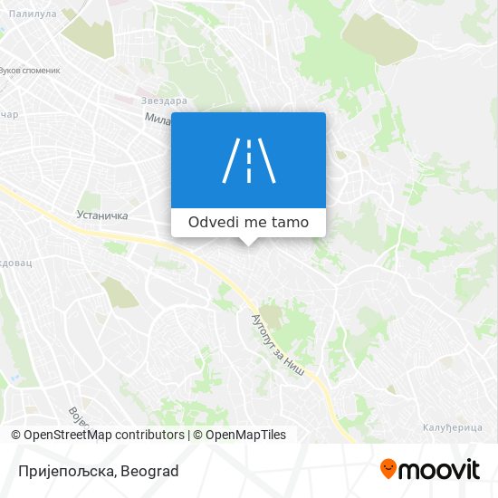 Пријепољска mapa