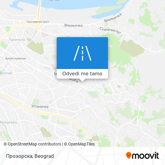 Прозорска mapa