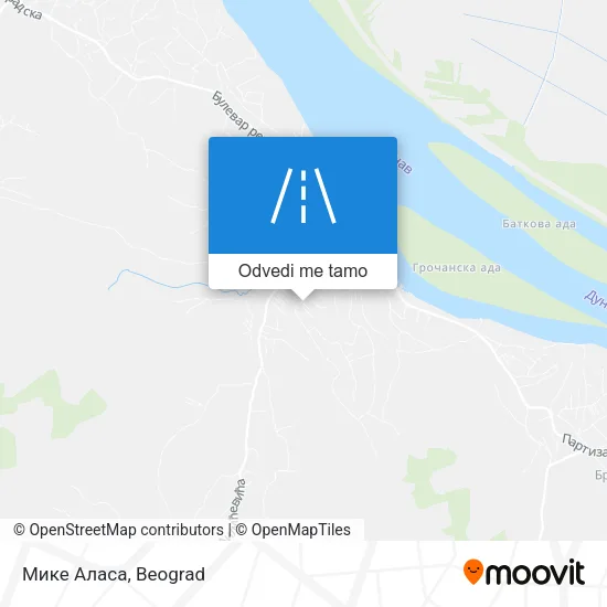 Мике Аласа mapa