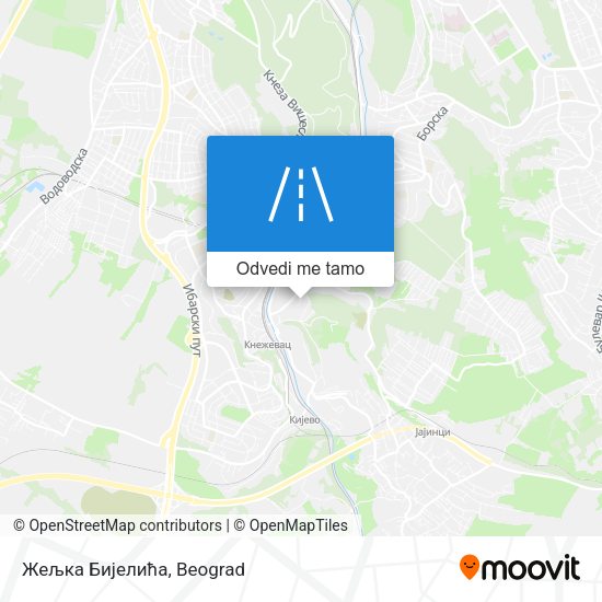 Жељка Бијелића mapa