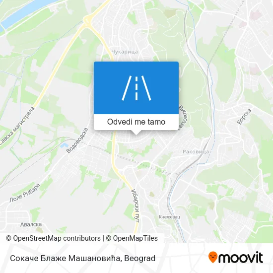 Сокаче Блаже Машановића mapa