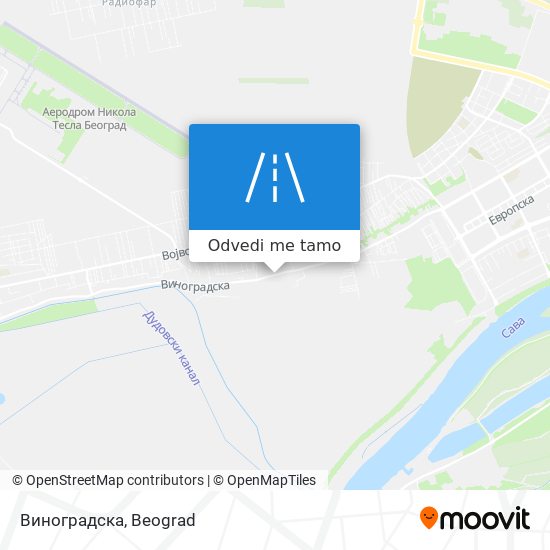 Виноградска mapa