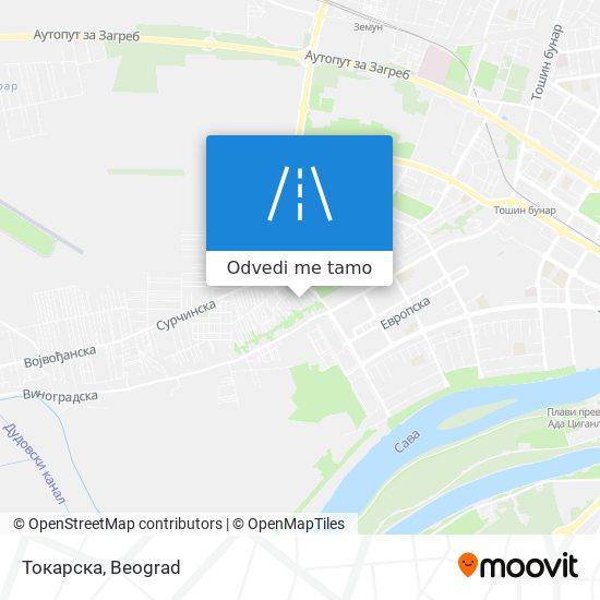 Токарска mapa