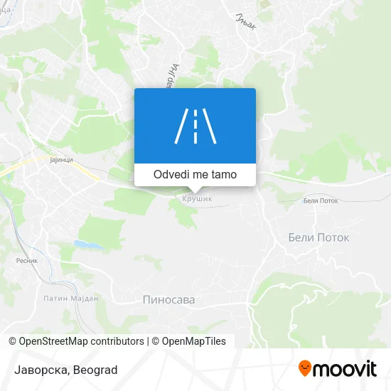 Јаворска mapa