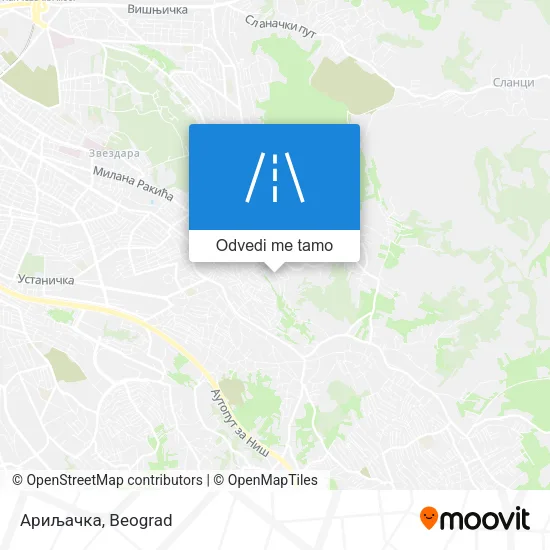 Ариљачка mapa