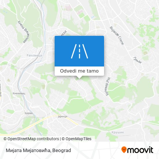 Мијата Мијатовића mapa