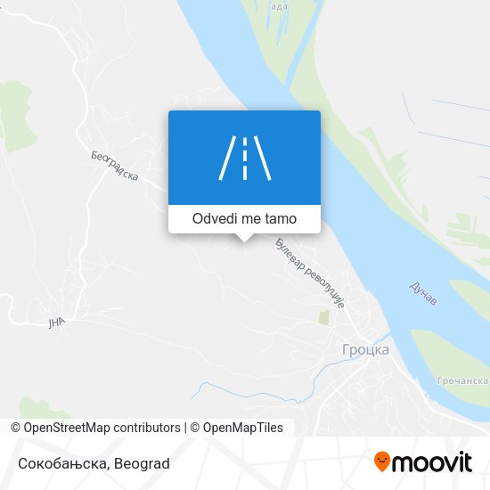 Сокобањска mapa