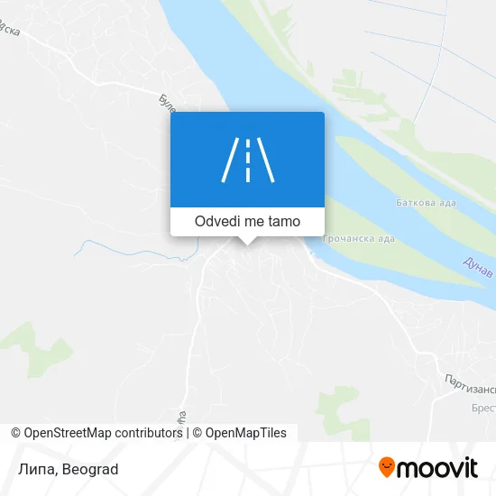 Липа mapa