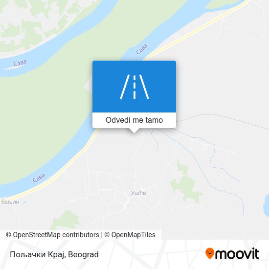 Пољачки Крај mapa