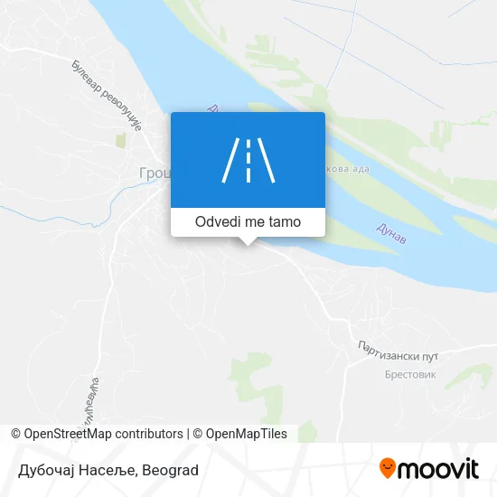 Дубочај Насеље mapa