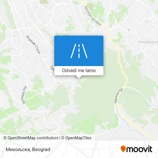 Михољска mapa