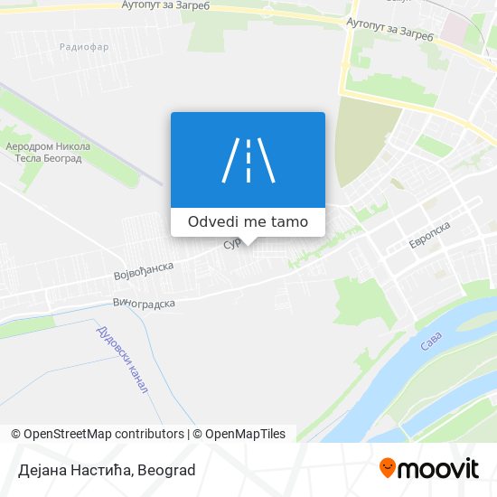 Дејана Настића mapa