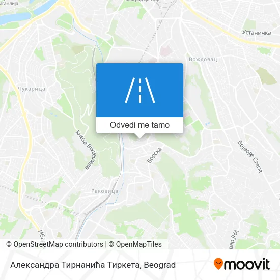 Александра Тирнанића Тиркета mapa