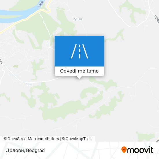 Долови mapa