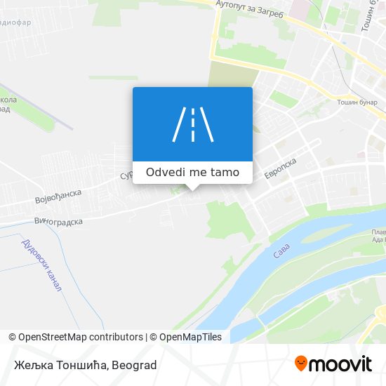 Жељка Тоншића mapa