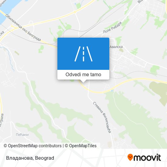 Владанова mapa