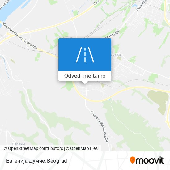 Евгенија Думче mapa