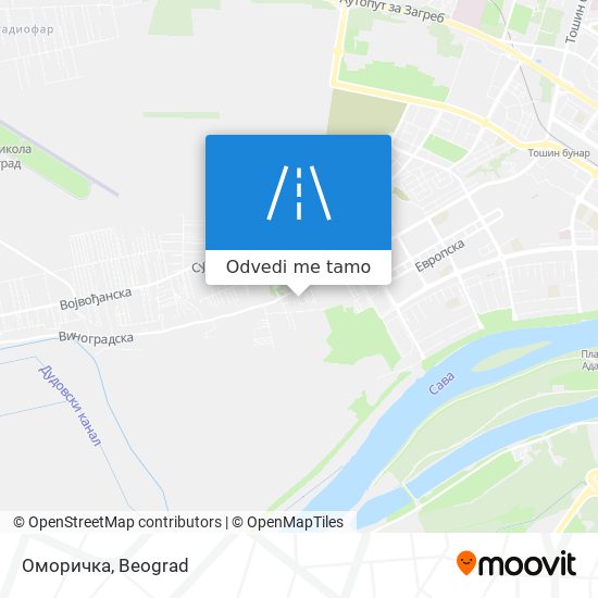 Оморичка mapa