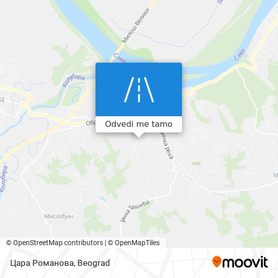 Цара Романова mapa