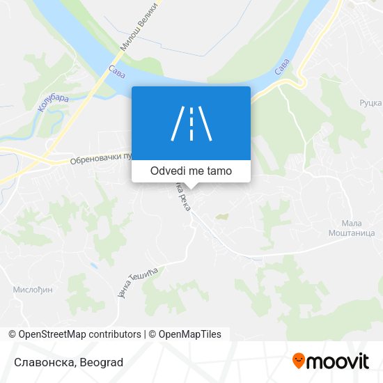 Славонска mapa