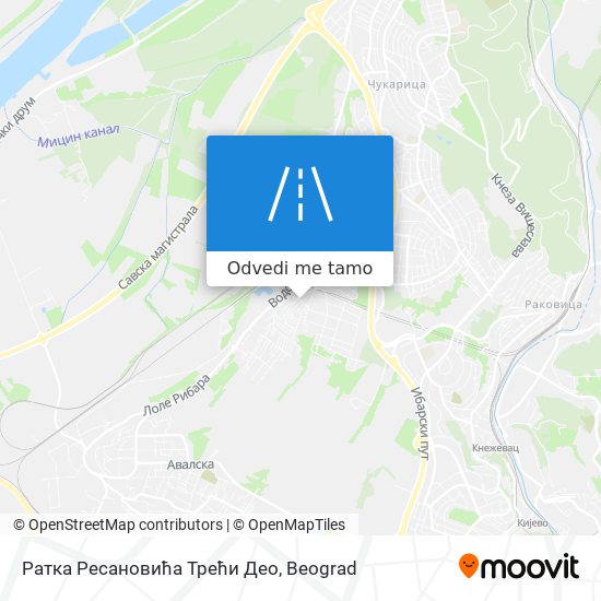 Ратка Ресановића Трећи Део mapa