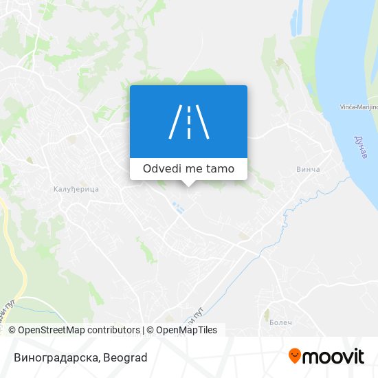 Виноградарска mapa