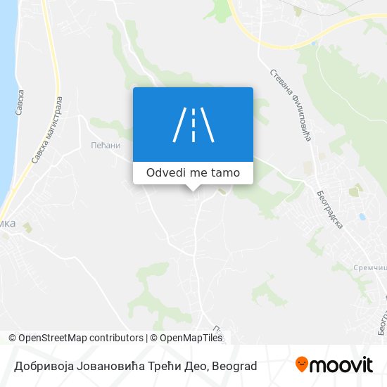 Добривоја Јовановића Трећи Део mapa