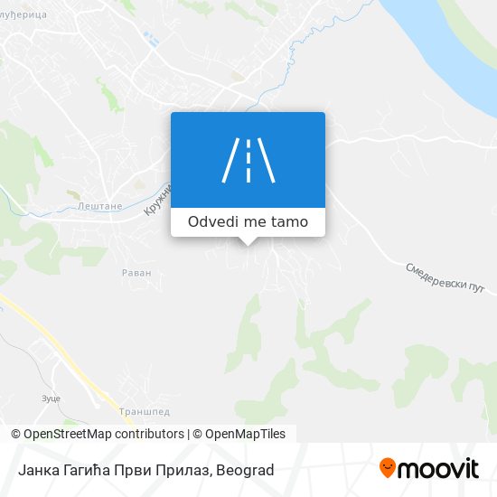 Јанка Гагића Први Прилаз mapa