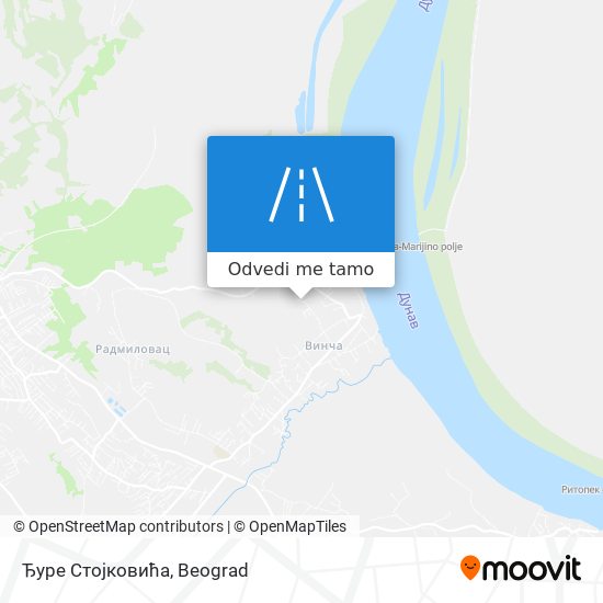 Ђуре Стојковића mapa