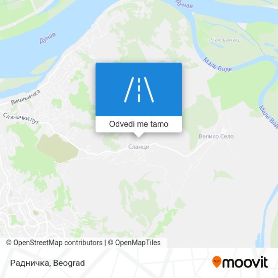 Радничка mapa