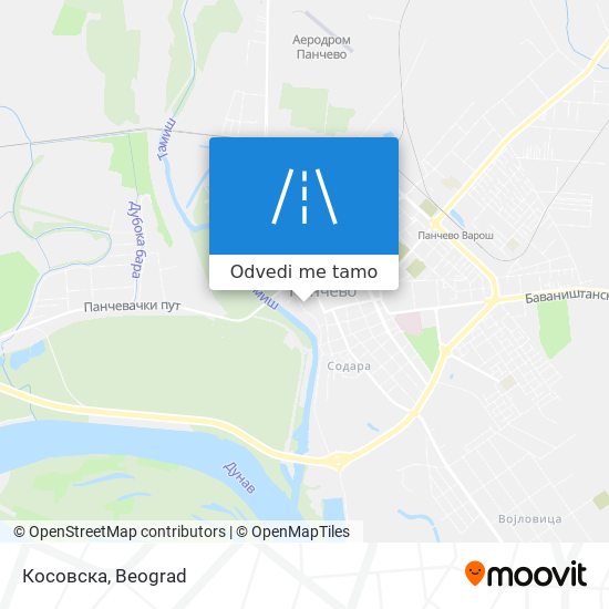 Косовска mapa