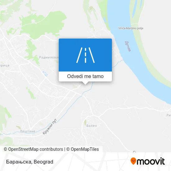 Барањска mapa
