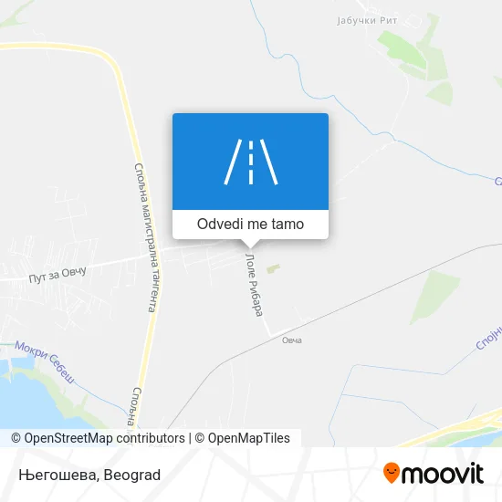 Његошева mapa