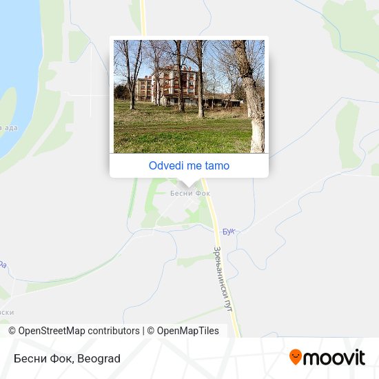 Бесни Фок mapa