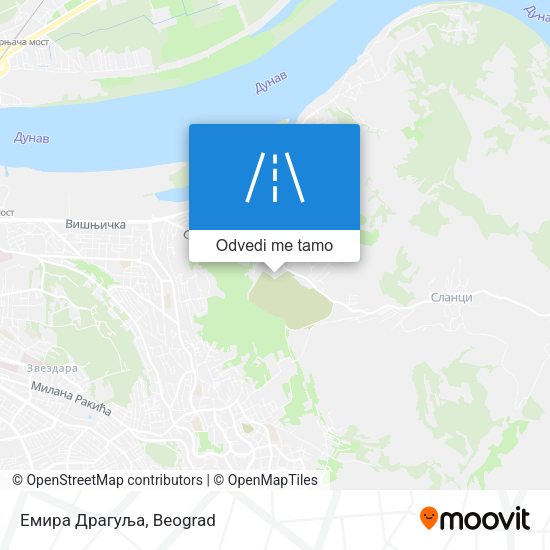 Емира Драгуља mapa